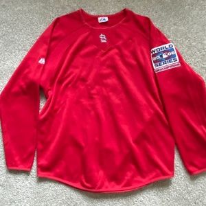 St. Louis Cardinals World Series fleece pullover
